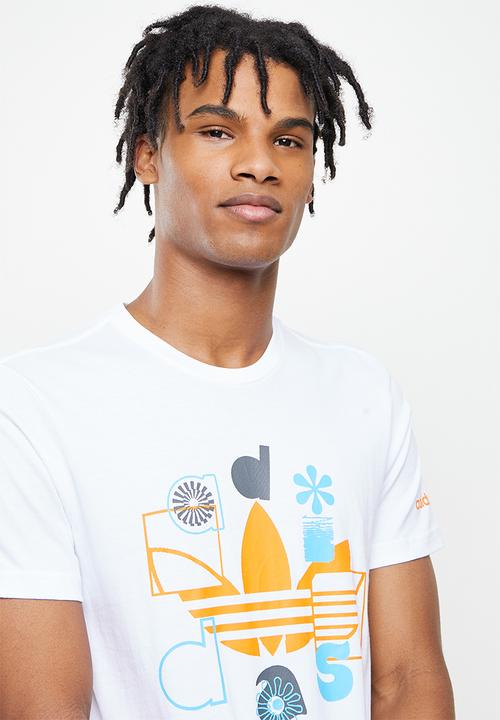 adidas Originals - Trefoil Play Tee - White