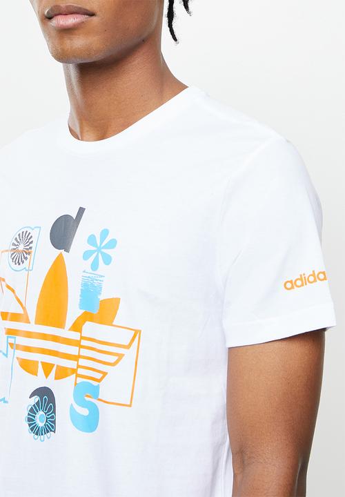 adidas Originals - Trefoil Play Tee - White