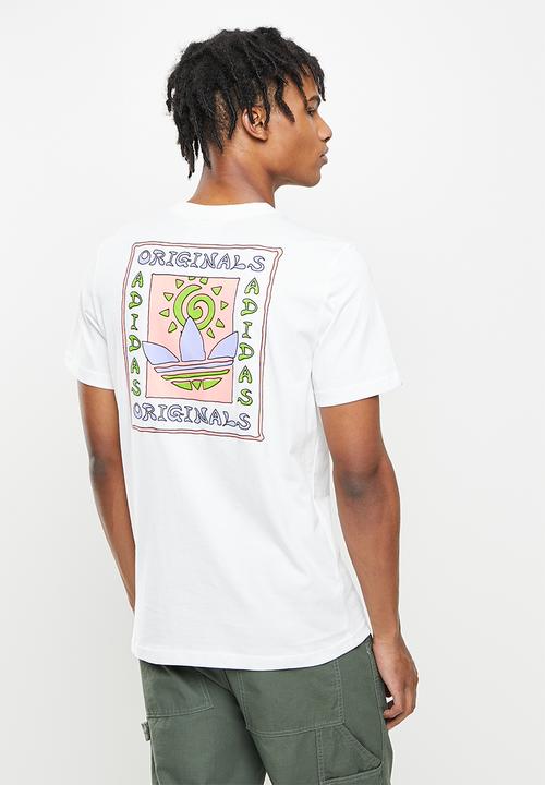 adidas Originals - New Summer Back Print Tee - White