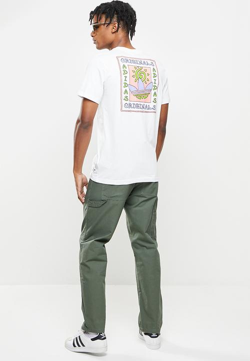 adidas Originals - New Summer Back Print Tee - White
