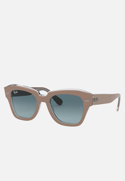 Ray-Ban - State street 49 - beige on transparent