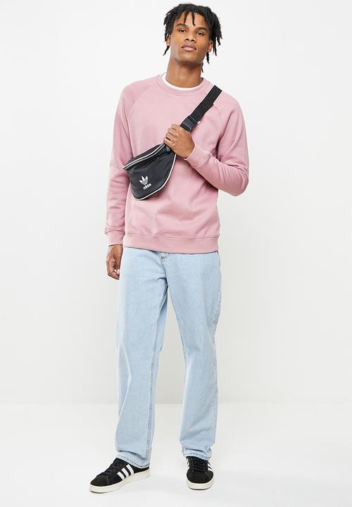 adidas Originals - Essential Trefoil Crew Sweatshirt   - Mauve