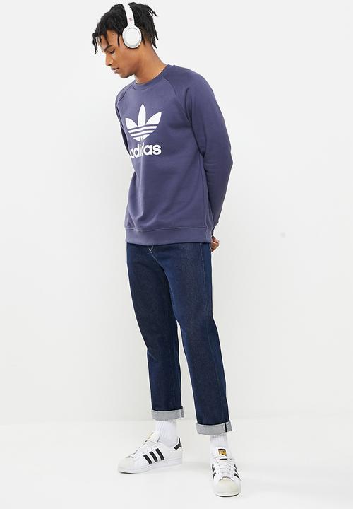 adidas Originals - Trefoil Crew Sweatshirt - Shadow Navy