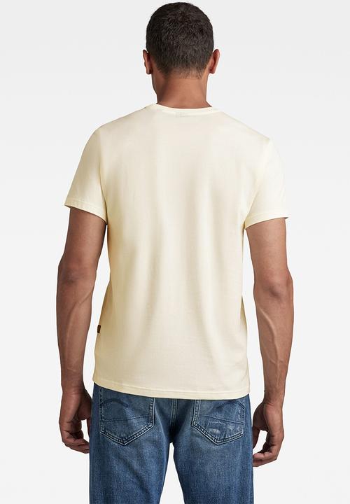 G-STAR - Base-s r t short sleeve - papyrus