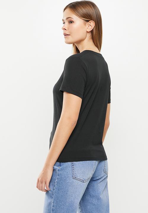 Converse - Nova seasonal infill classic tee - converse black