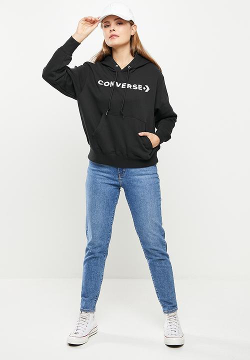 Converse - Icon play hoodie - converse black