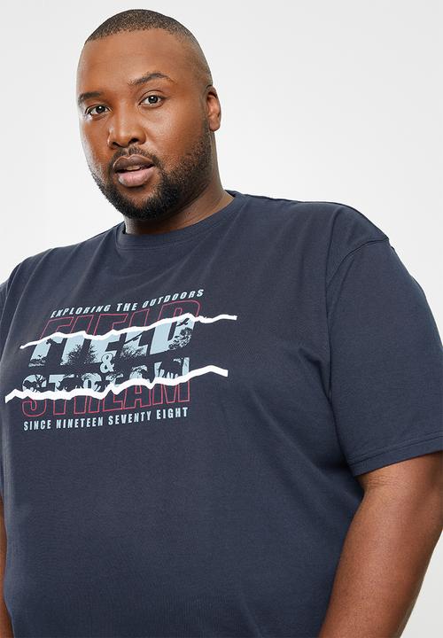 Field & Stream - Karoo short sleeve tee - blue 