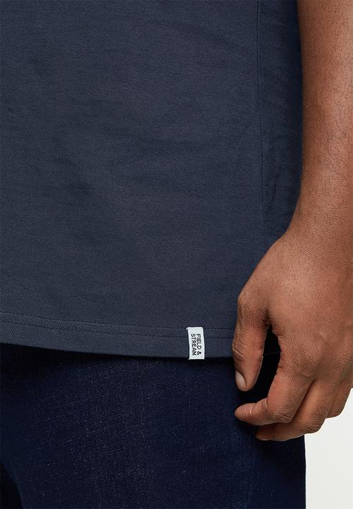 Field & Stream - Karoo short sleeve tee - blue 