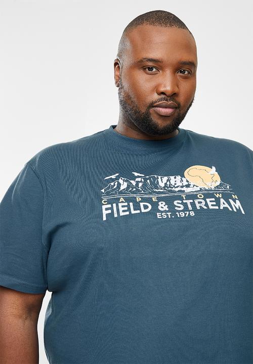 Field & Stream - Cape fear short sleeve tee - blue
