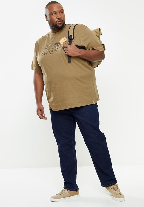 Field & Stream - Cape fear short sleeve tee - brown