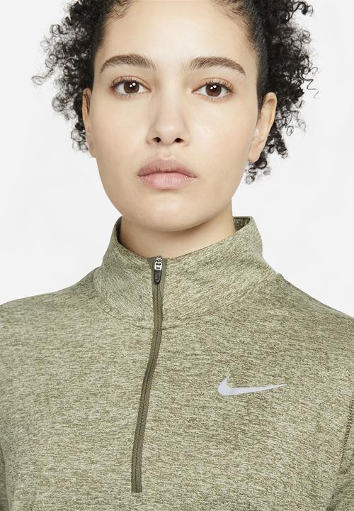 Nike - W nk df element top hz - medium olive