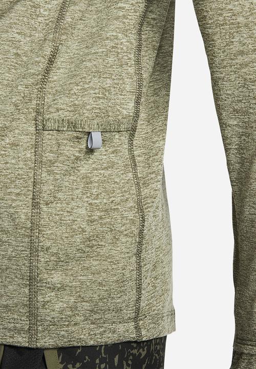 Nike - W nk df element top hz - medium olive