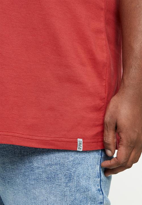 Field & Stream - Ellie short sleeve tee - red