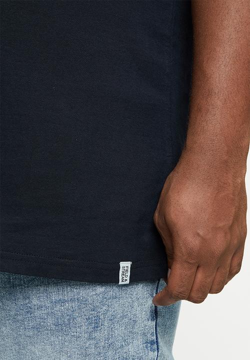 Field & Stream - Wolfy short sleeve tee - black