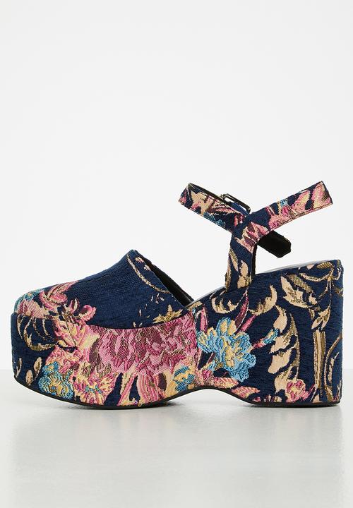 Jeffrey Campbell - Bohemian - navy tapestry