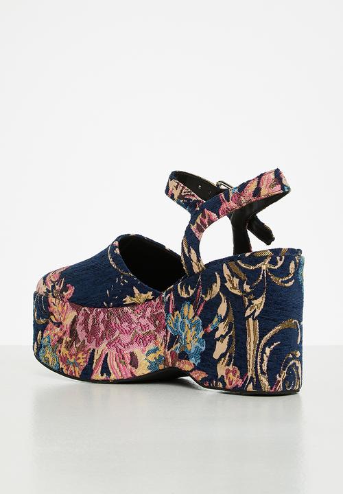 Jeffrey Campbell - Bohemian - navy tapestry