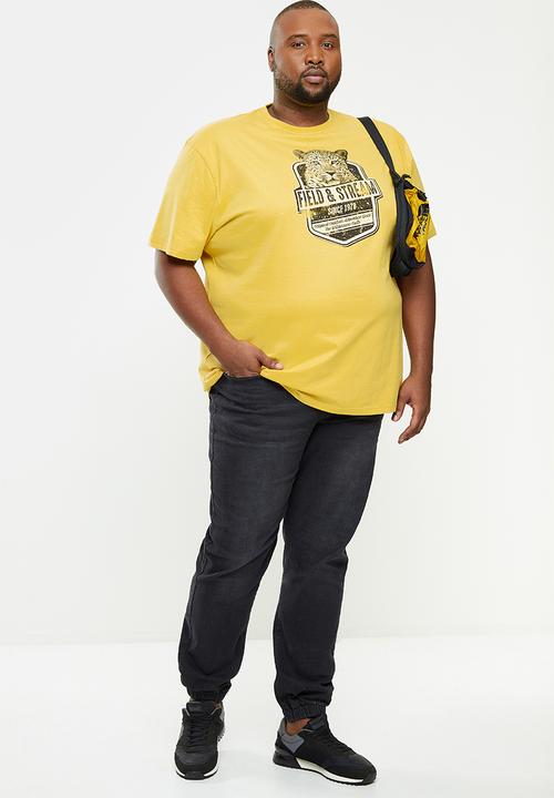 Field & Stream - Fast as short sleeve tee - yellow