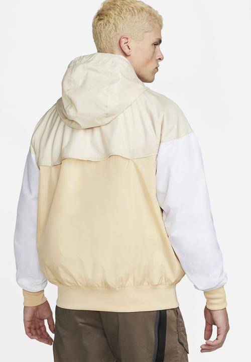 Nike - NSW Windrunner Hooded Jacket -  White Onyx/Sand/White