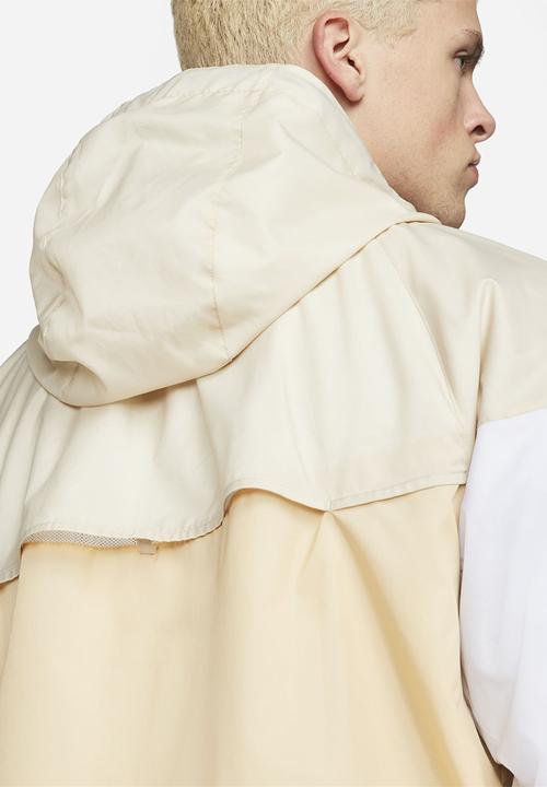 Nike - NSW Windrunner Hooded Jacket -  White Onyx/Sand/White