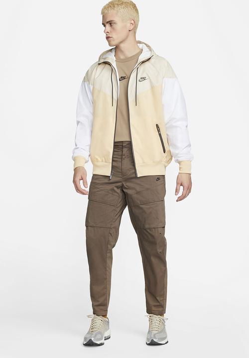 Nike - NSW Windrunner Hooded Jacket -  White Onyx/Sand/White