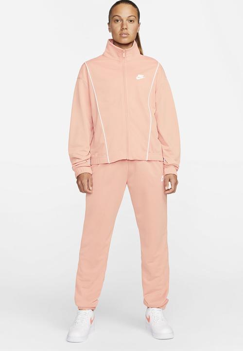 Nike - W nsw essntl pqe trk suit - lt madder root