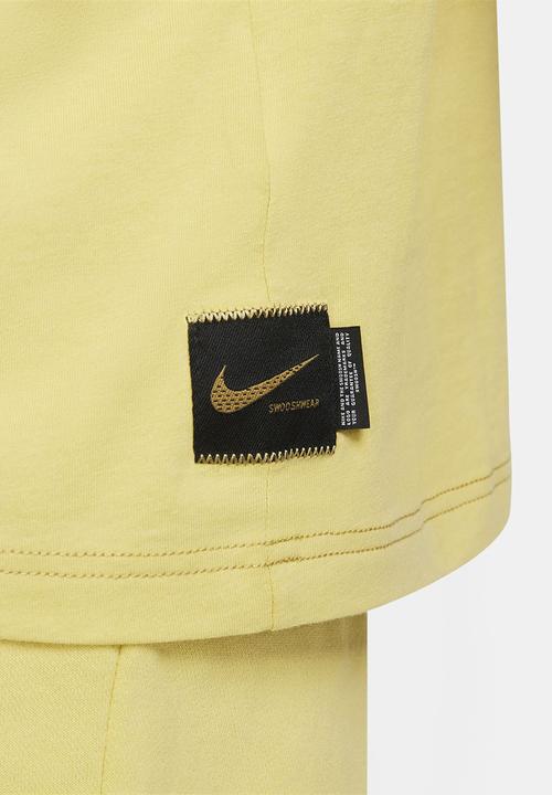 Nike - W nsw swsh ss top - celery
