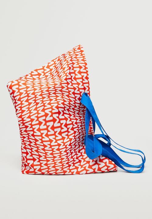 MANGO - Maxi shopper bag - orange