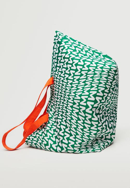 MANGO - Maxi shopper bag - green