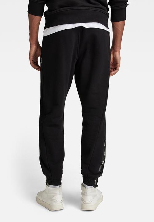G-STAR - Tape sw pant - dk black