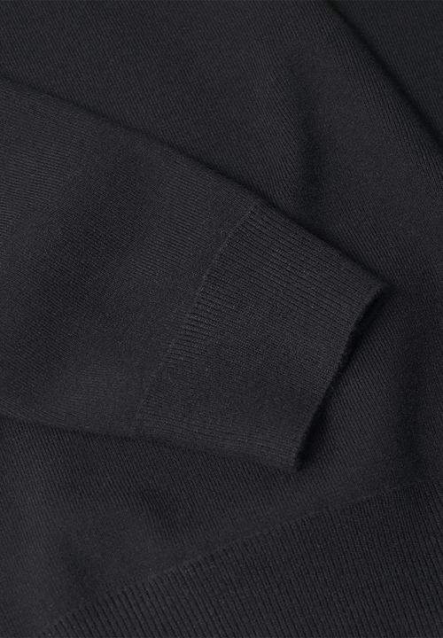 MANGO - Magnum High collar Knitwear- Black