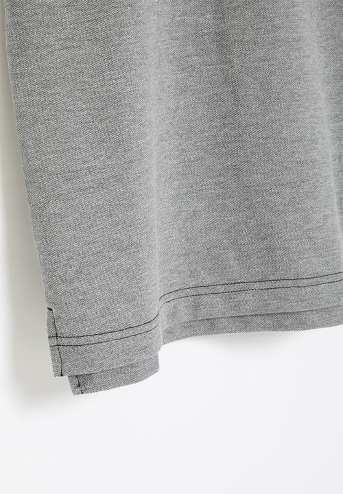 Nike - Nkb b nsw cttn pique polo - carbon heather