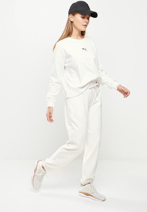 PUMA - Collection relaxed crew tr - pristine heather