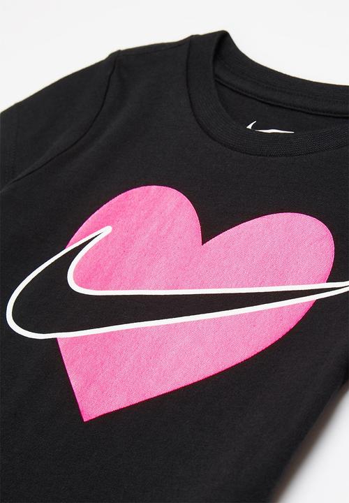 Nike - Nkg nike core heart short sleeve tee - black