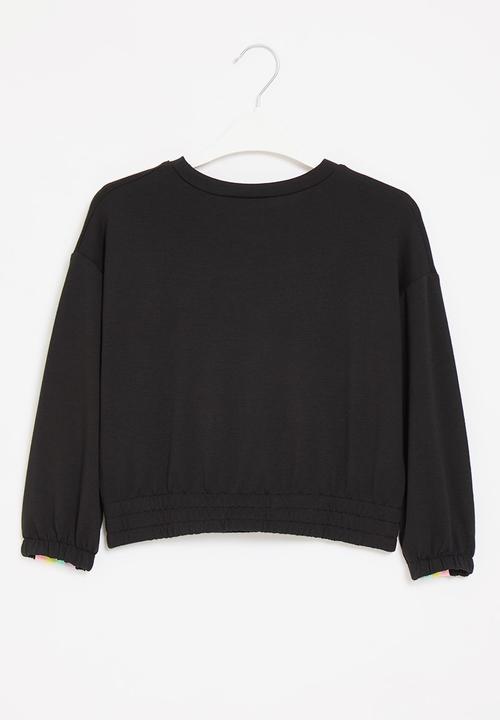 Nike - Nkg wildflower crew sweatshirt - black