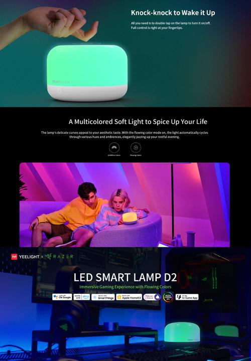 Yeelight - Led smart lamp d2-razer