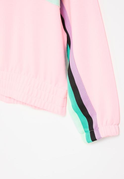 Nike - Nkg wildflower crew sweatshirt - pink 