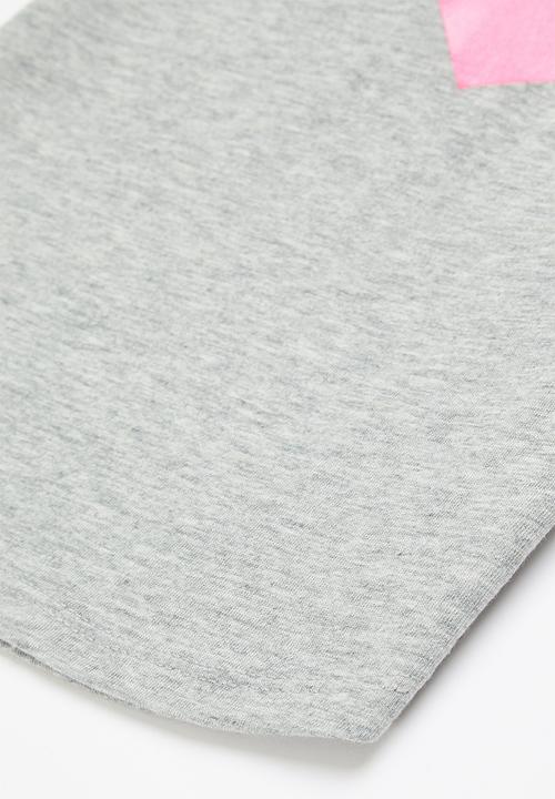 Nike - Nkg nike core heart short sleeve tee - grey