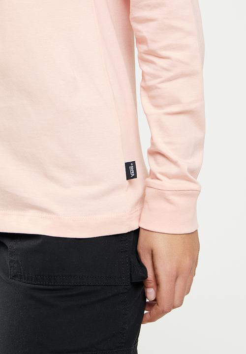 Vans - Wm flying v classic long sleeve bf - peach whip