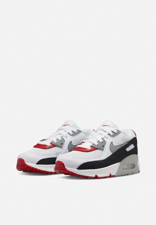 Nike - Nike air max 90 - photon dust/particle grey-varsity red