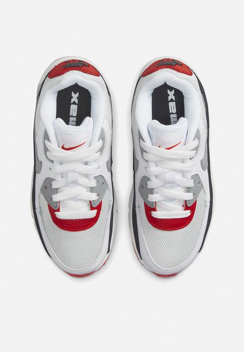 Nike - Nike air max 90 - photon dust/particle grey-varsity red