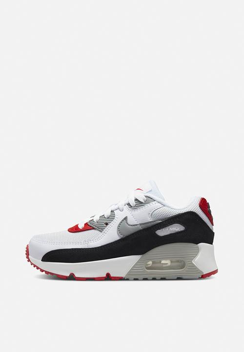 Nike - Nike air max 90 - photon dust/particle grey-varsity red