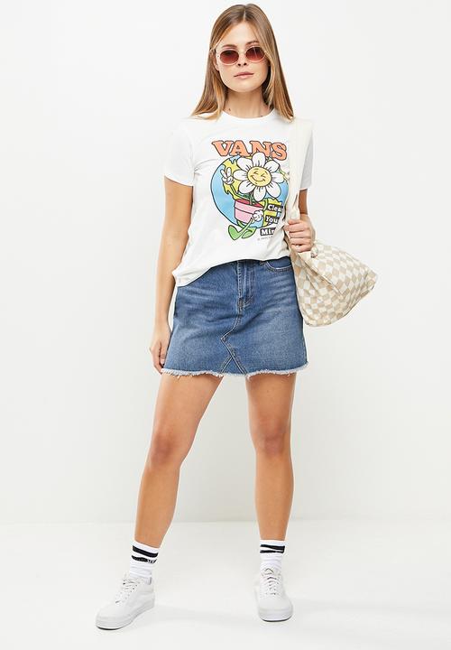 Vans - Clear mind shirts - cream 