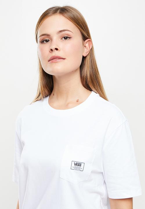 Vans - Wm classic patch pocket - white