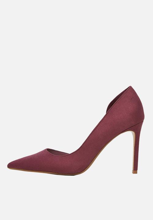 MANGO - Audrey court heel - dark red