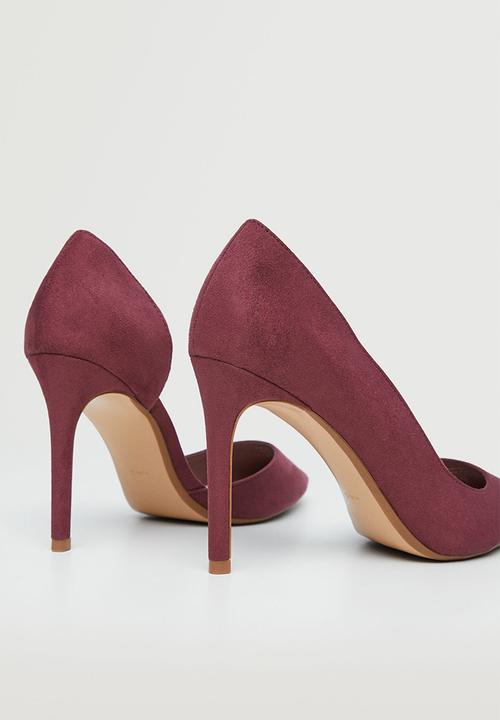 MANGO - Audrey court heel - dark red