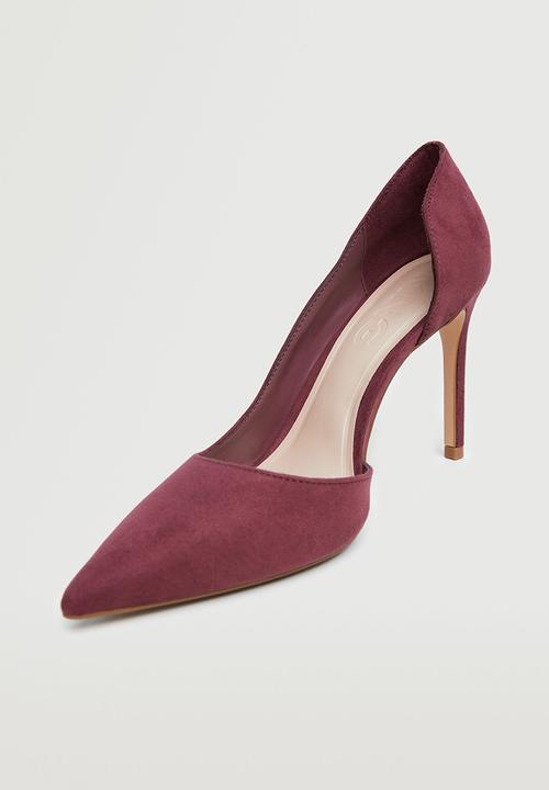 MANGO - Audrey court heel - dark red