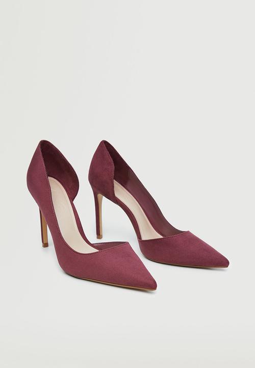 MANGO - Audrey court heel - dark red