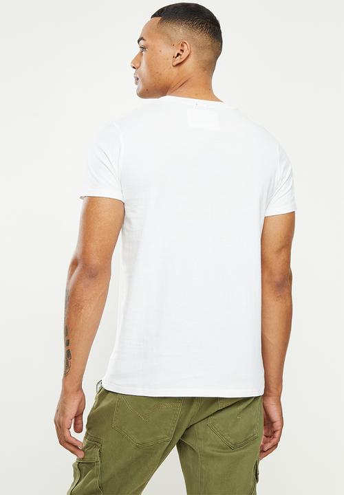 Aca Joe - Athletics short sleeve tee - white