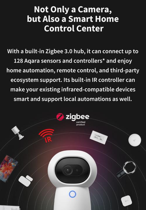 Aqara - Aqara camera hub g3 - white