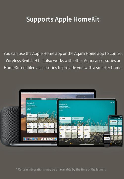Aqara - Wireless remote double switch h1 - white